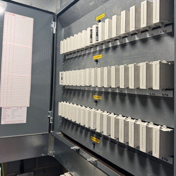 Peter Butler House rise and lateral mains upgrade
